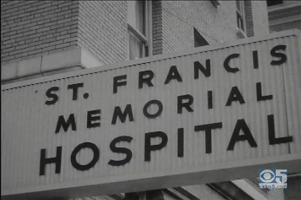 1938 St Francis Sign