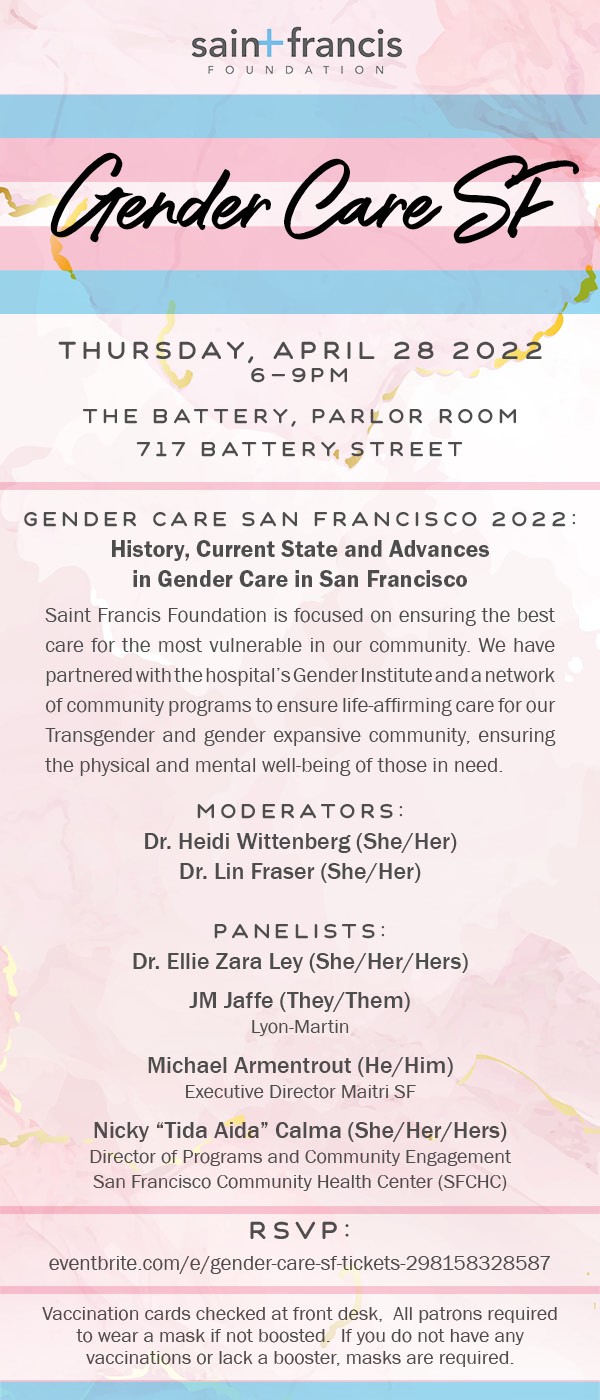 Gender Care SF Invite