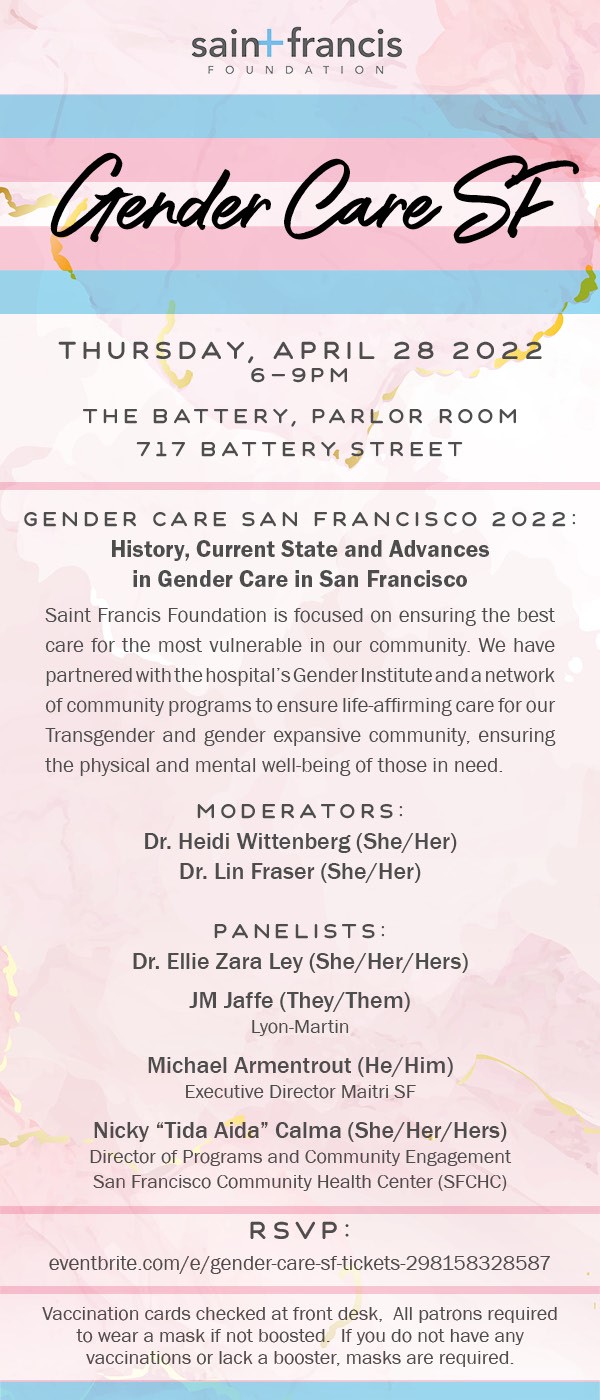 Gender Care SF Invite