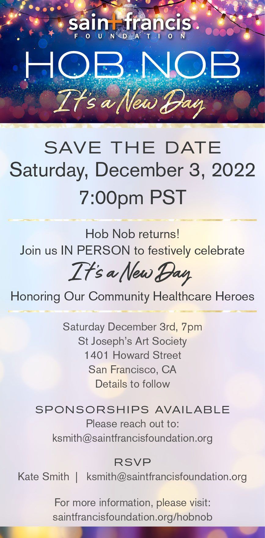 Hob Nob Save the Date
