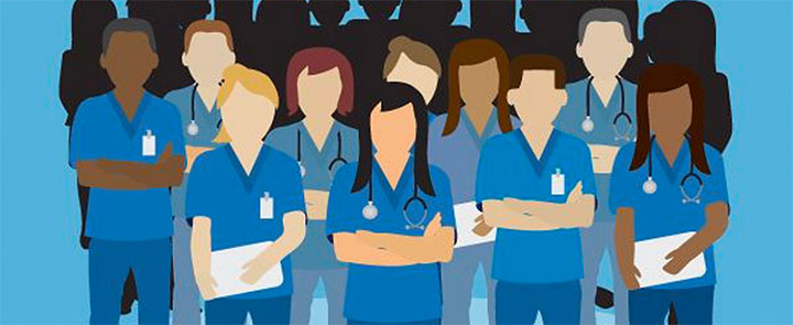 nurses and doctors